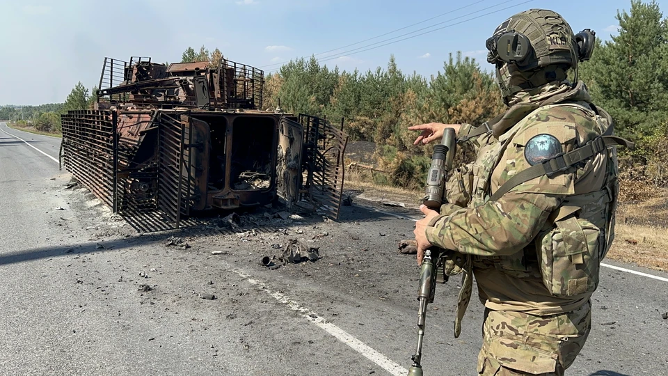 Военное ведомство сообщило о ходе боев на курском направлении