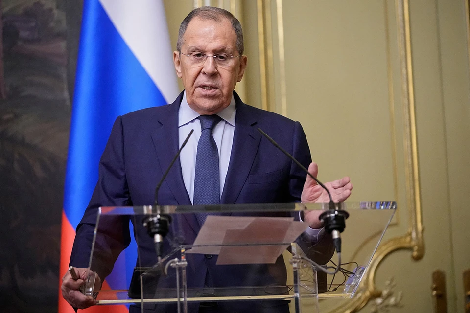 Глава Министерства иностранных дел Российской Федерации Сергей Лавров.