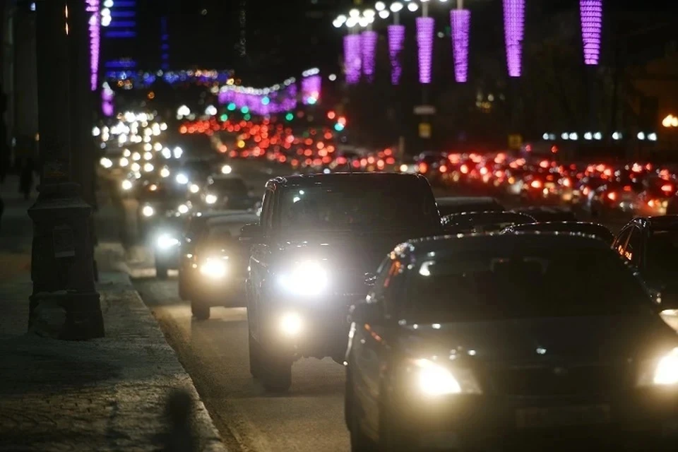 В столице наблюдаются пробки