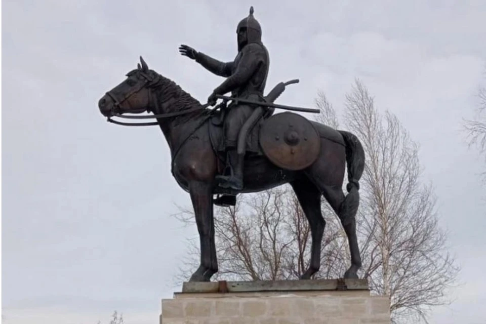 Памятник установили в 2023 году. Фото: Самарский археологический центр