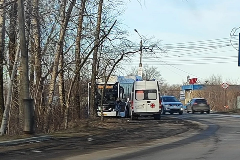 Водитель автобуса в Хабаровске умер за рулем
