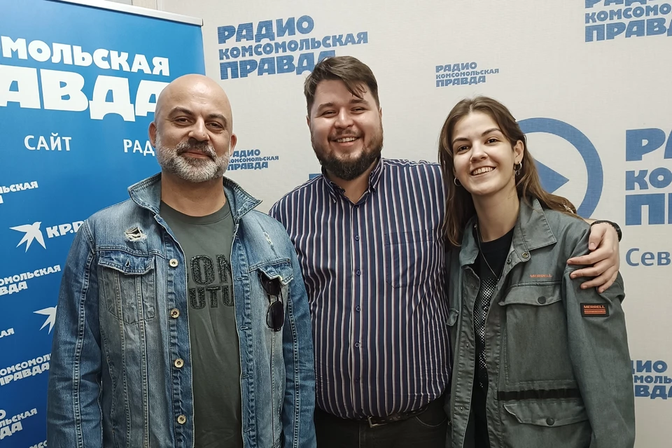 Антон Николаев, Даниил Олейник и Анастасия Шавриева