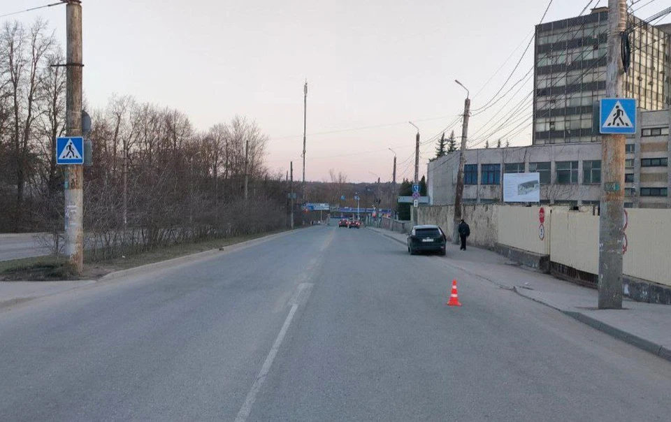 В Калуге сбили велосипедиста