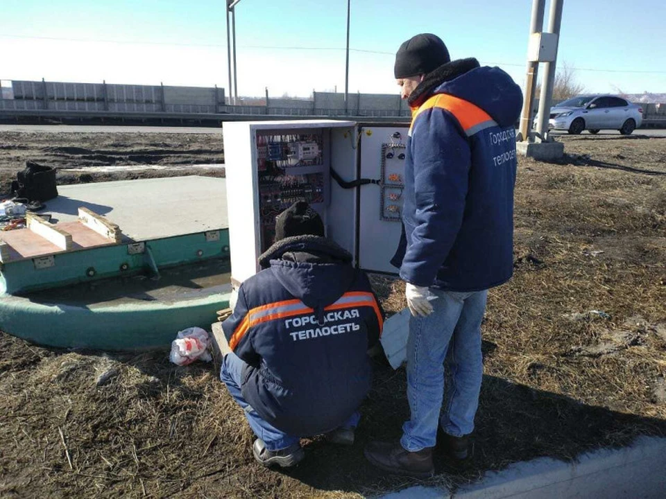 В Ульяновске отремонтировали канализационно-насосную станцию, отводящую воды с подъезда к мосту. Фото администрация Ульяновска