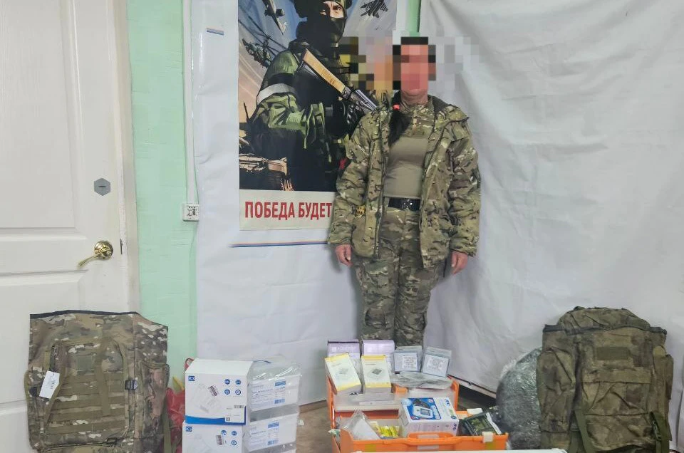 Из Николаевского района в зону СВО отправилась ульяновская девушка-доброволец | ФОТО: администрация Николаевского района