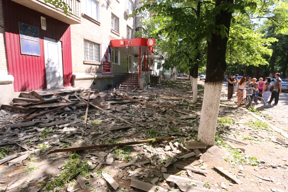 Дрон-камикадзе атаковал многоэтажку