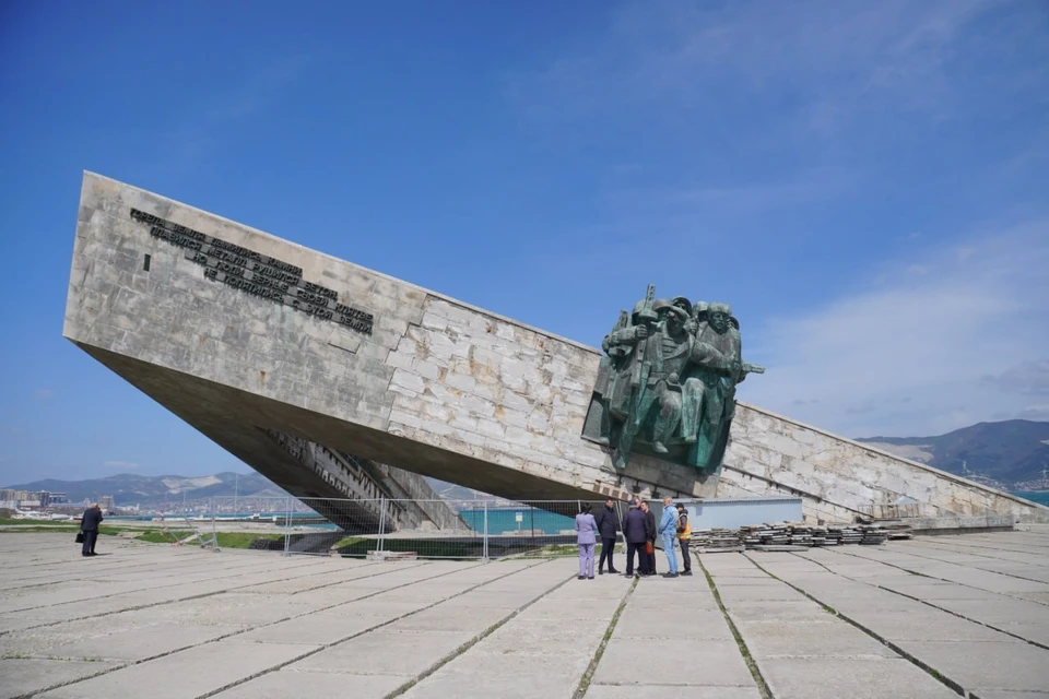 Мемориальный комплекс в Новороссийске. Фото: пресс-службы администрации Новороссийска
