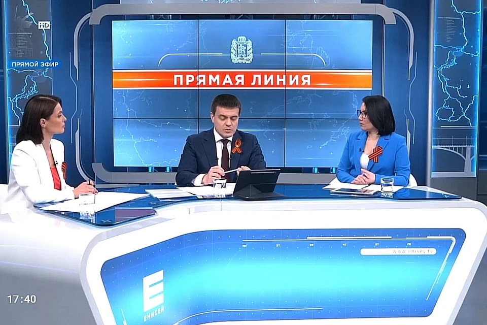 Губернатор рассказал о мерах безопасности в Красноярском крае на День Победы. Стоп-кадр видео телеканала "Енисей"