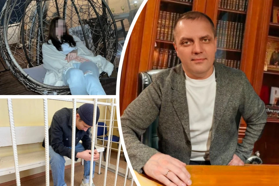 Суд оправдал бывшего участкового (справа), которому мать школьницы жаловалась на Хамроева (слева). Фото: Мария Новикова // Соцсети