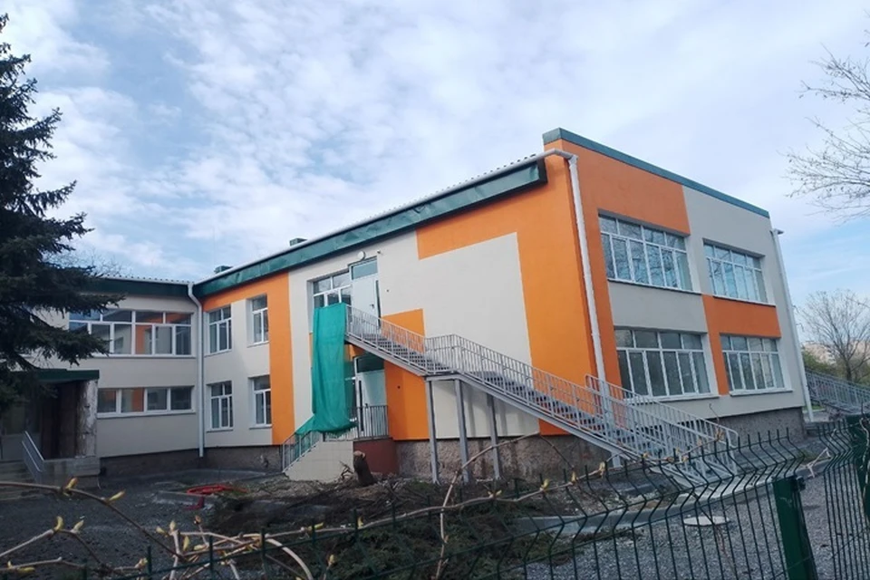 В Мариуполе восстанавливают ясли-сад №146 на улице Карла Либкнехта. Фото: ФАУ «РосКапСтрой»