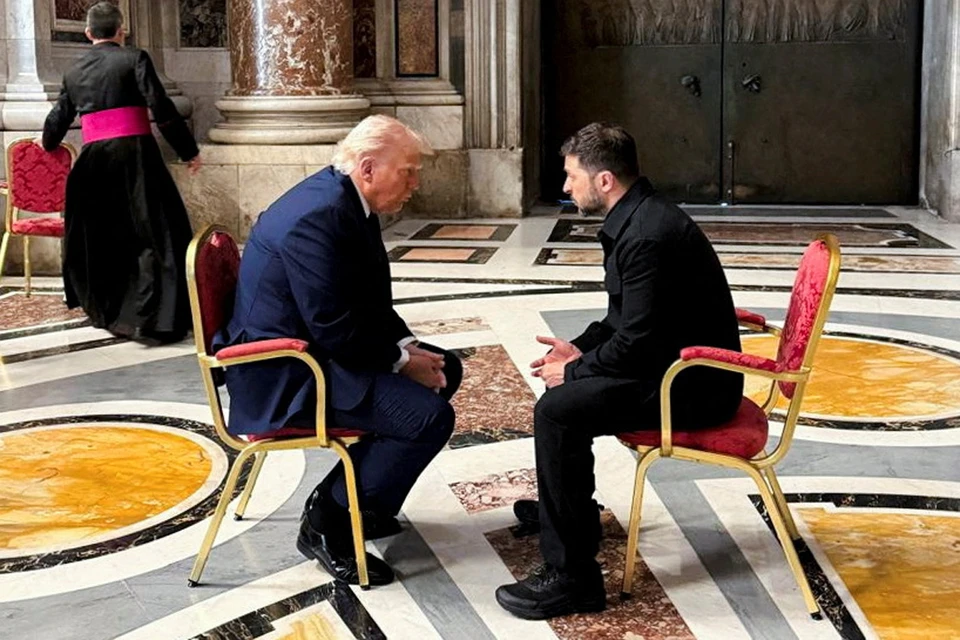 Зеленский в Ватикане упрашивал Трампа не выходить из процесса по урегулированию конфликта на Украине
