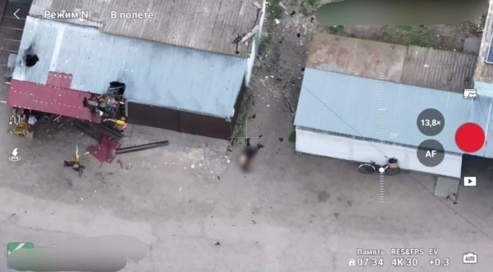 Украинские боевики атаковали рынок в Алешках. Фото: тг-канал Владимира Сальдо