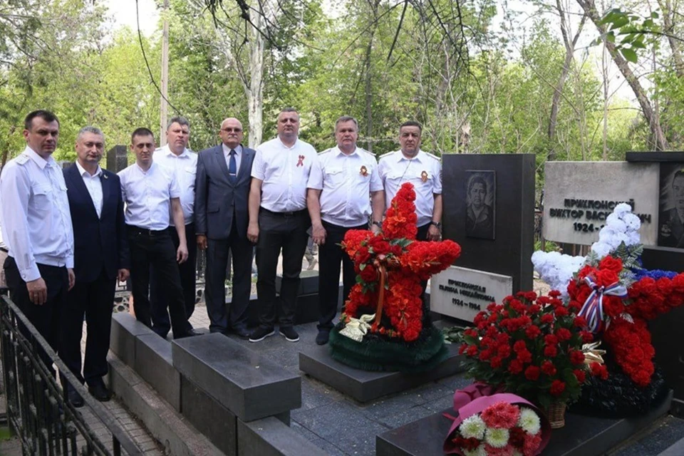 В ДНР почтили память основателя Донецкой детской железной дороги. Фото: Железные дороги Новороссии