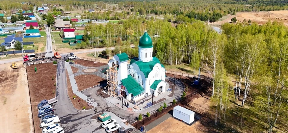 Новый храм в деревне Юрасово освятят 6 мая. Фото: Александра Фролова и Виолетта Фролова.