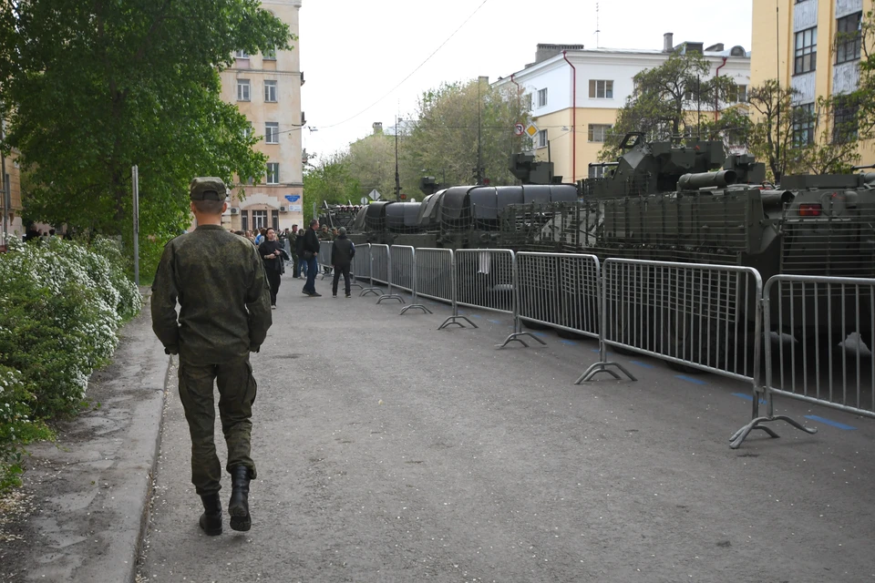 В Волгограде проходят репетиции парада