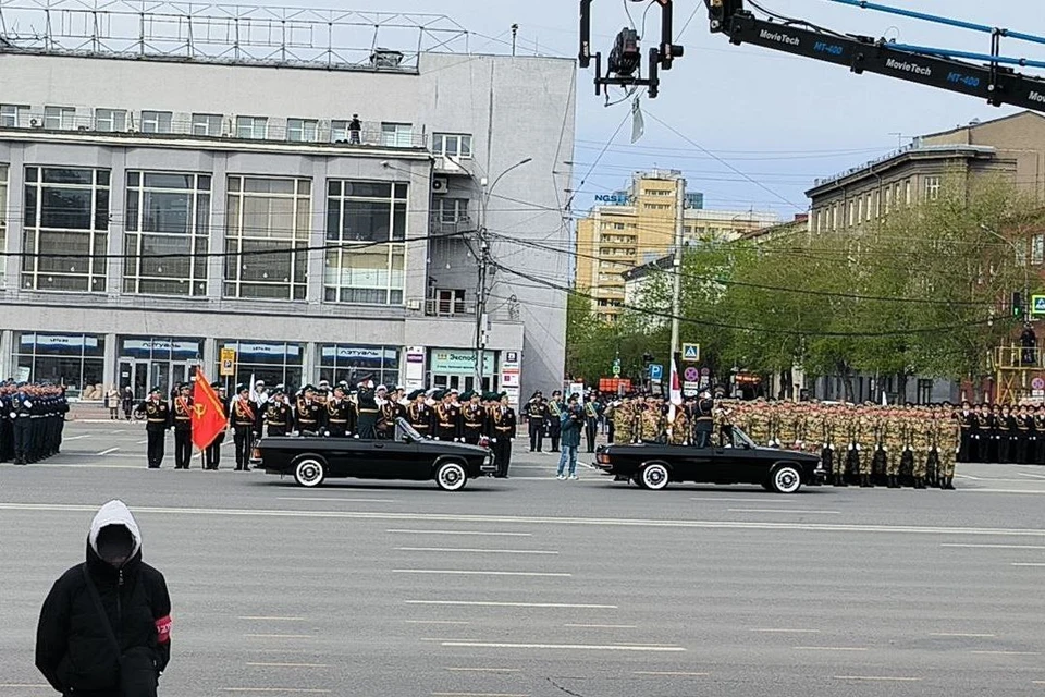 В Новосибирске начинается репетиция Парада Победы