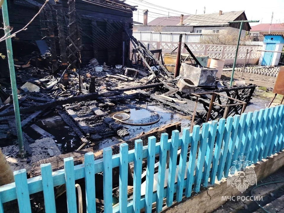 Черногорец чинил стиральную машину и устроил крупный пожар. Фото: МЧС по Хакасии