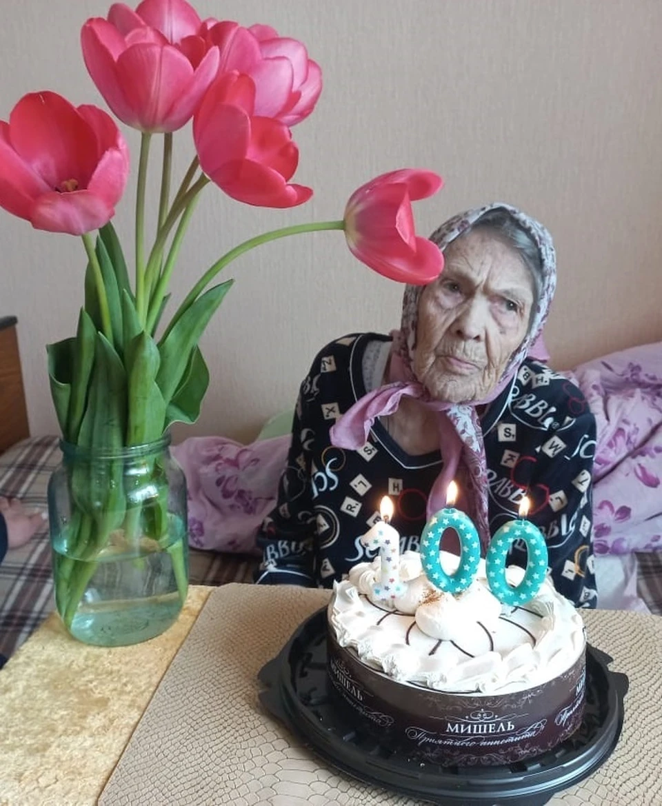 Жительница Нижегородской области Александра Гришина отметила 100 лет. Фото: Министерство социальной политики Нижегородской области