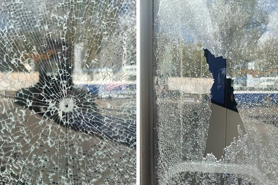 В Ярославле пассажир расстрелял из пневматического пистолета новый троллейбус.