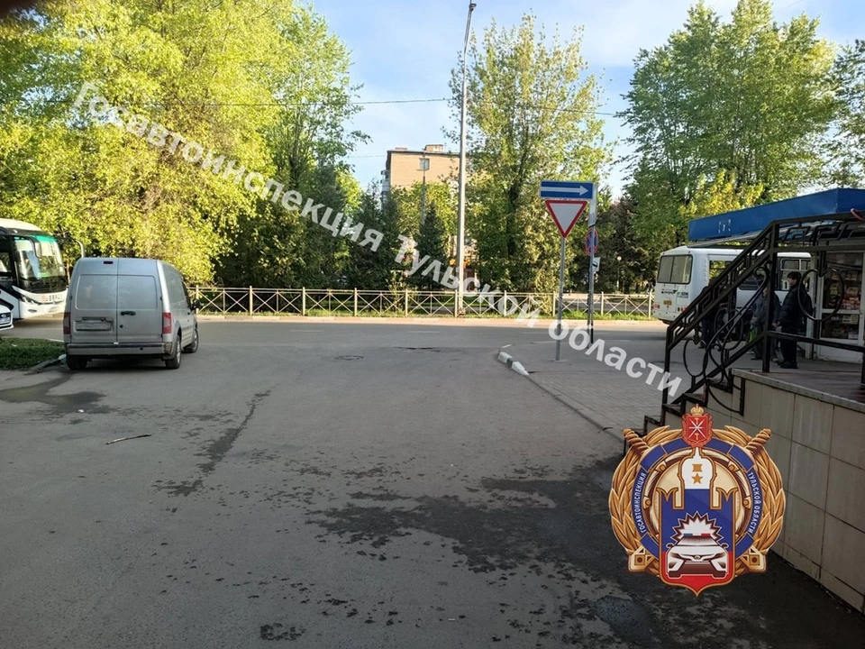 Недисциплинированная пешеход попала под колеса авто в Новомосковске Тульской области