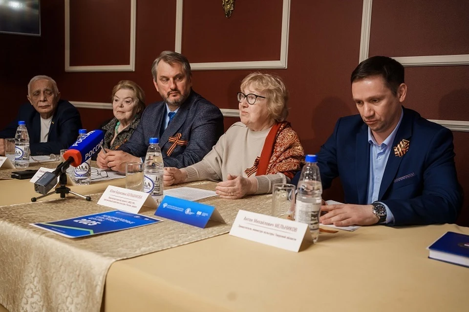 Пресс-конференция на открытии проекта. Фото: Олега Метлина