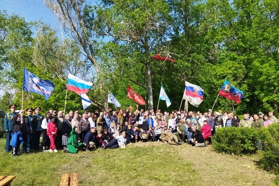 "Партизанская стоянка" в ЛНР. ФОТО: ЕР