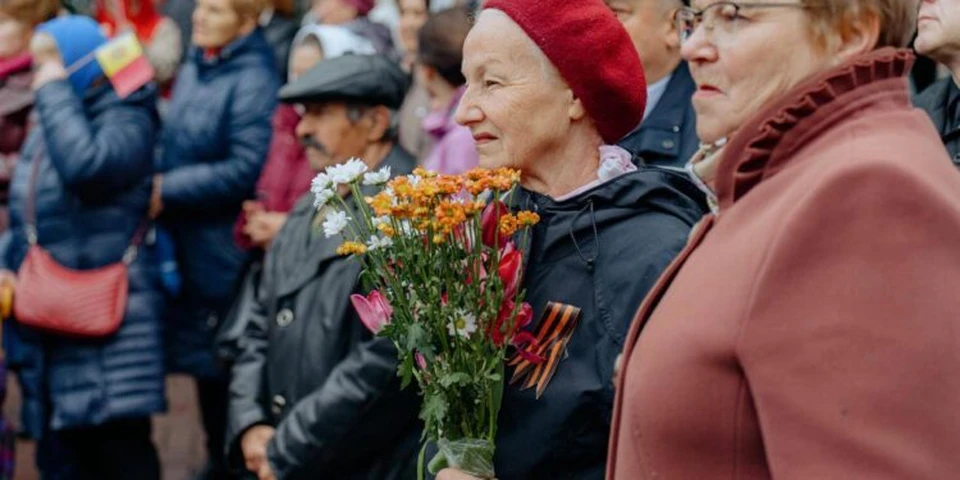 Блок «Победа» провел в Оргееве Марш Памяти в честь героев-освободителей