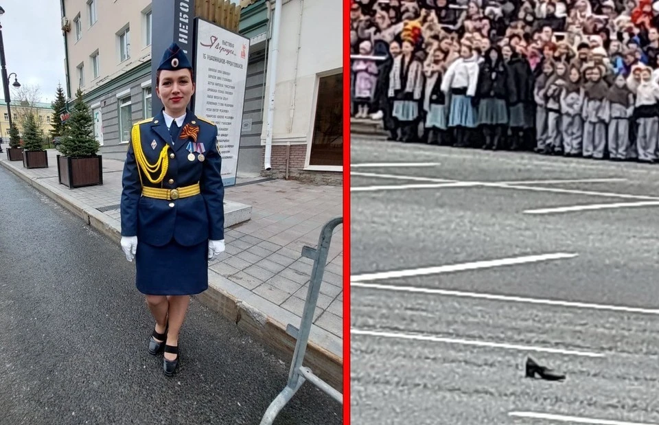 Кристина Трутнева участвует в параде второй год подряд.