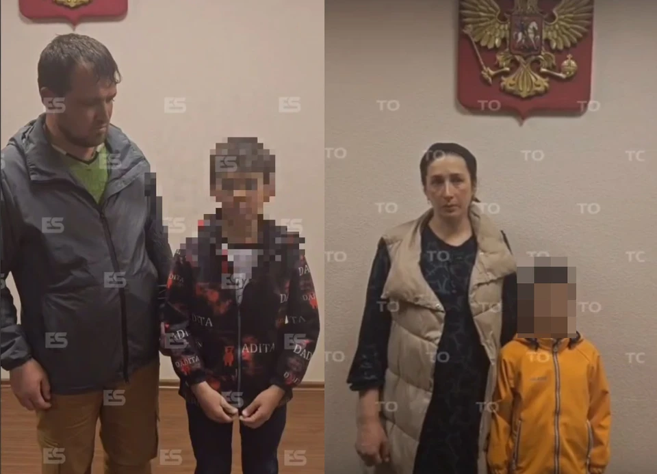 Подозреваемые дают объяснения в СК.