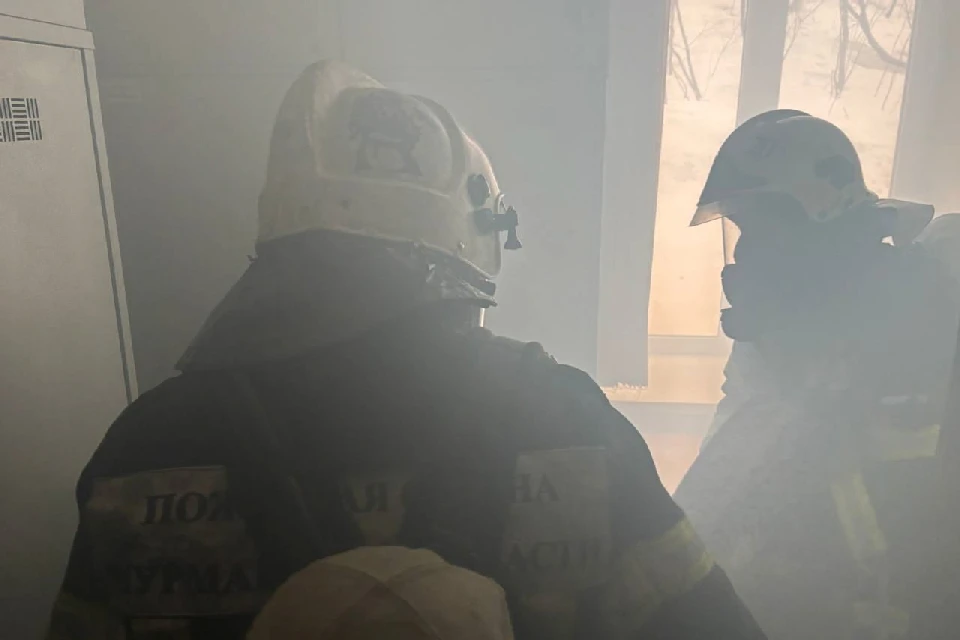 Причины пожара и ущерб от него устанавливаются. Фото: vk.com/murman01