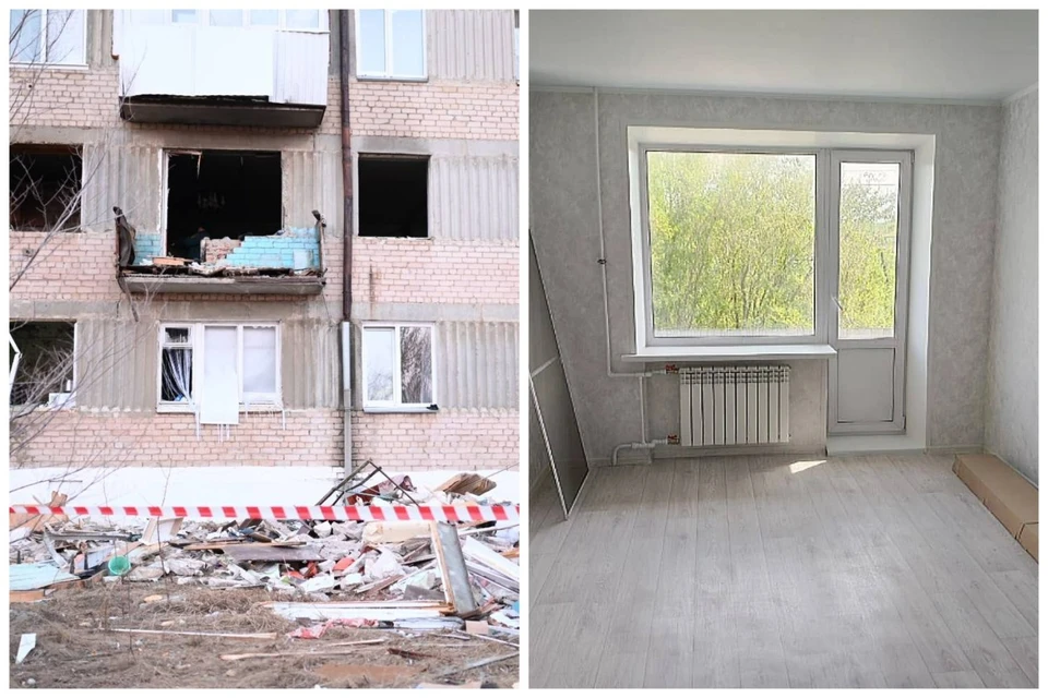 После взрыва в некоторых квартирах провели капитальный ремонт. Фото: Егор Ивлев, Евгений Светлов.