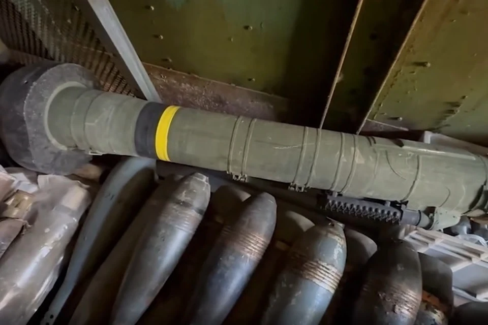 Под Курахово в ДНР обнаружили схрон ВСУ с боеприпасами НАТО. Фото: МВД по ДНР
