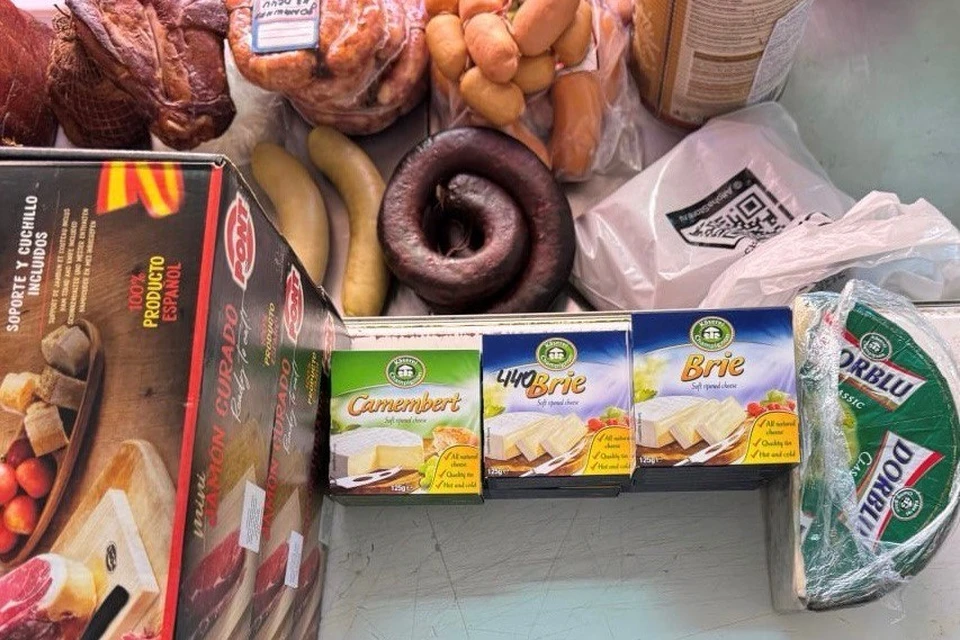 Санкционная продукция. Фото: Россельхознадзор