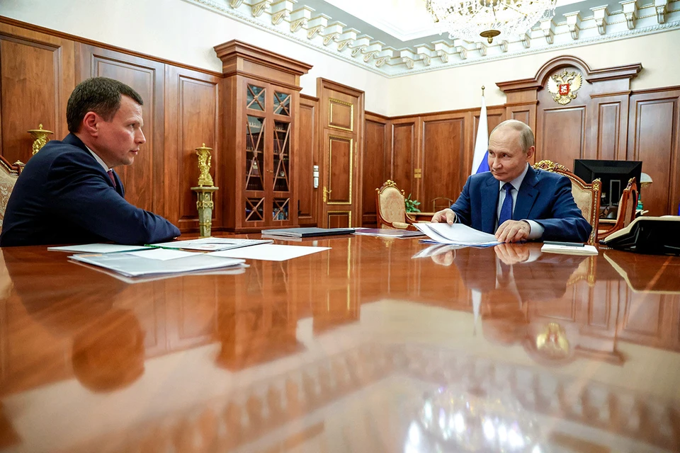 Владимир Путин провел встречу с главой «Роснано» Сергеем Куликовым