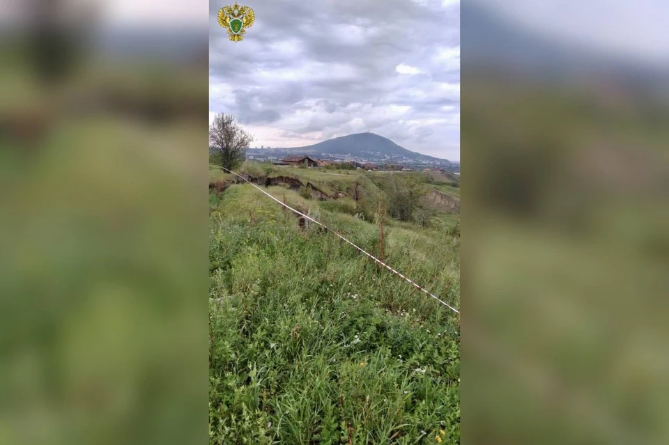 Масштабный оползень предотвратят на Ставрополье по требованию прокуратуры. Фото: прокуратура Ставрополья