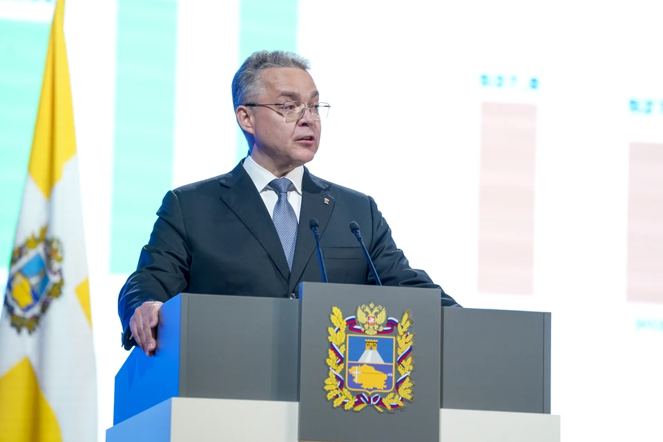 Губернатор Ставрополья огласил ежегодное послание. Фото: управление пресс-службы губернатора и правительства Ставропольского края