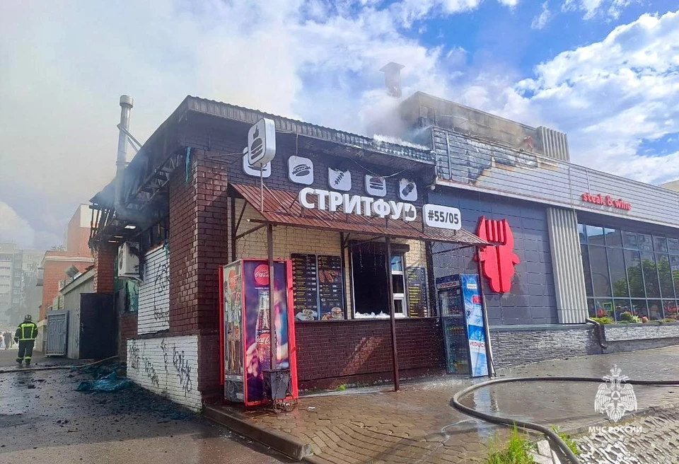 Открытый огонь удалось ликвидировать. Фото ГУ МЧС России по Белгородской области