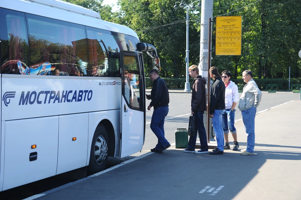 Пассажирский автобус.