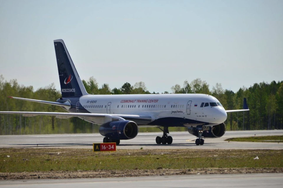 Роскосмос: самолет Ту-204-300 выполнил первый официальный рейс. Фото: Космический центр «Восточный»