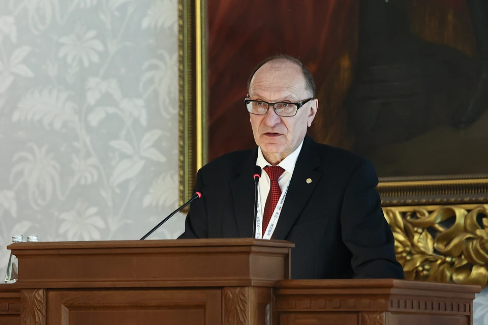 Ректор НГТУ им. Р. Е. Алексеева Дмитриев Сергей Михайлович, доктор технических наук, профессор. Фото: Тимирхан АЛИШЕВ/(КФУ)