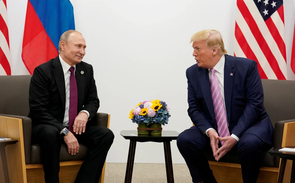 Опубликовано видео закулисья телефонного разговора Путина и Трампа
