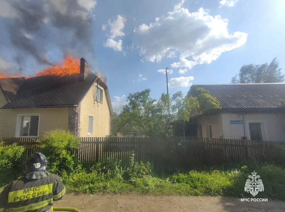 Жилой дом и автомобиль горели в Тульской области за прошедшие сутки
