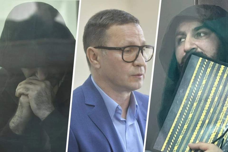 Подсудимые спрятали лица, когда журналистам «Комсомолки» разрешили съемку в процессе