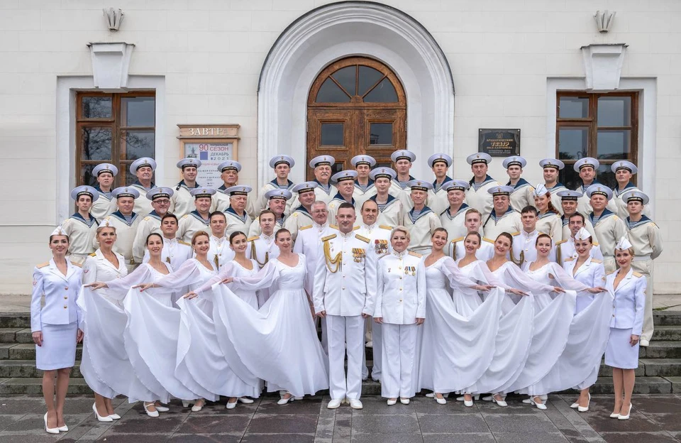 Ансамбль песни и пляски Черноморского флота. Фото: телеграм-канал Михаила Развожаева