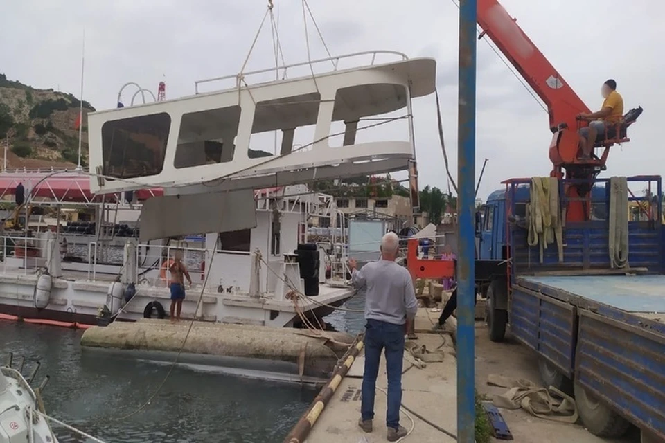 ЧП произошло 25 мая у мыса Айя. Фото: СК Крыма и Севастополя/Tg