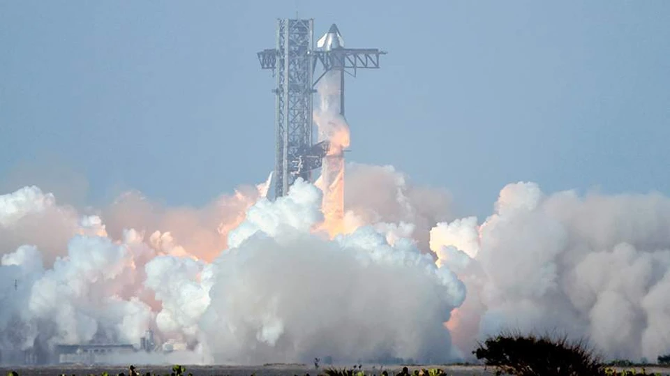 Ракета Starship компании Маска SpaceX стартовала в девятый тестовый полет