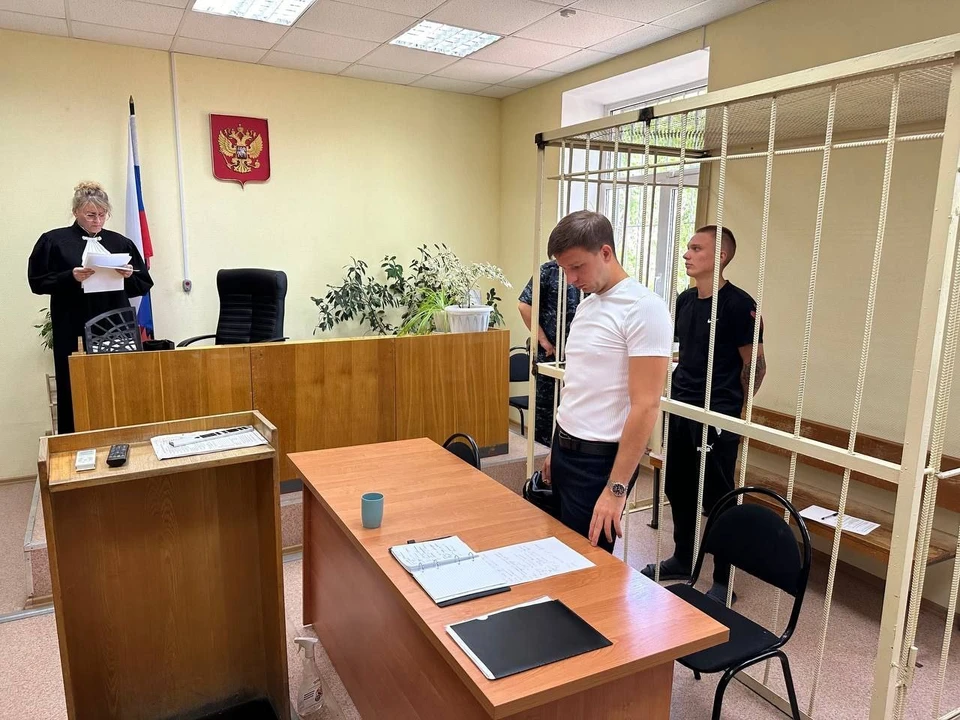 В суде задержанные просились домой. Фото: пресс-служба судов Волгоградской области.