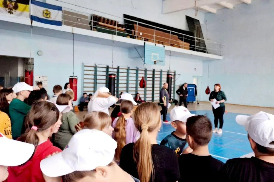Скадовские школьники стали участниками спортивной эстафеты «Ура, каникулы!» Фото: Минприроды ХО