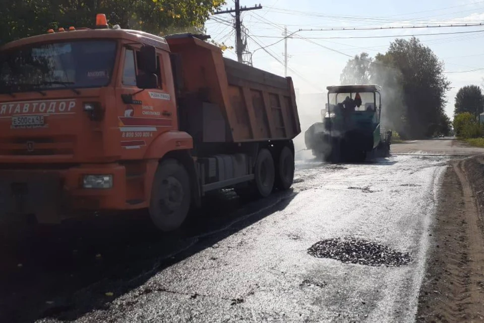 Сделать должны почти 350 километров дорог. Фото: правительство Кировской области