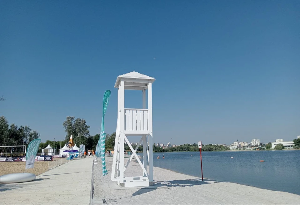 В Белгороде накануне открытия купального сезона проводят учения по ГО и ЧС на воде